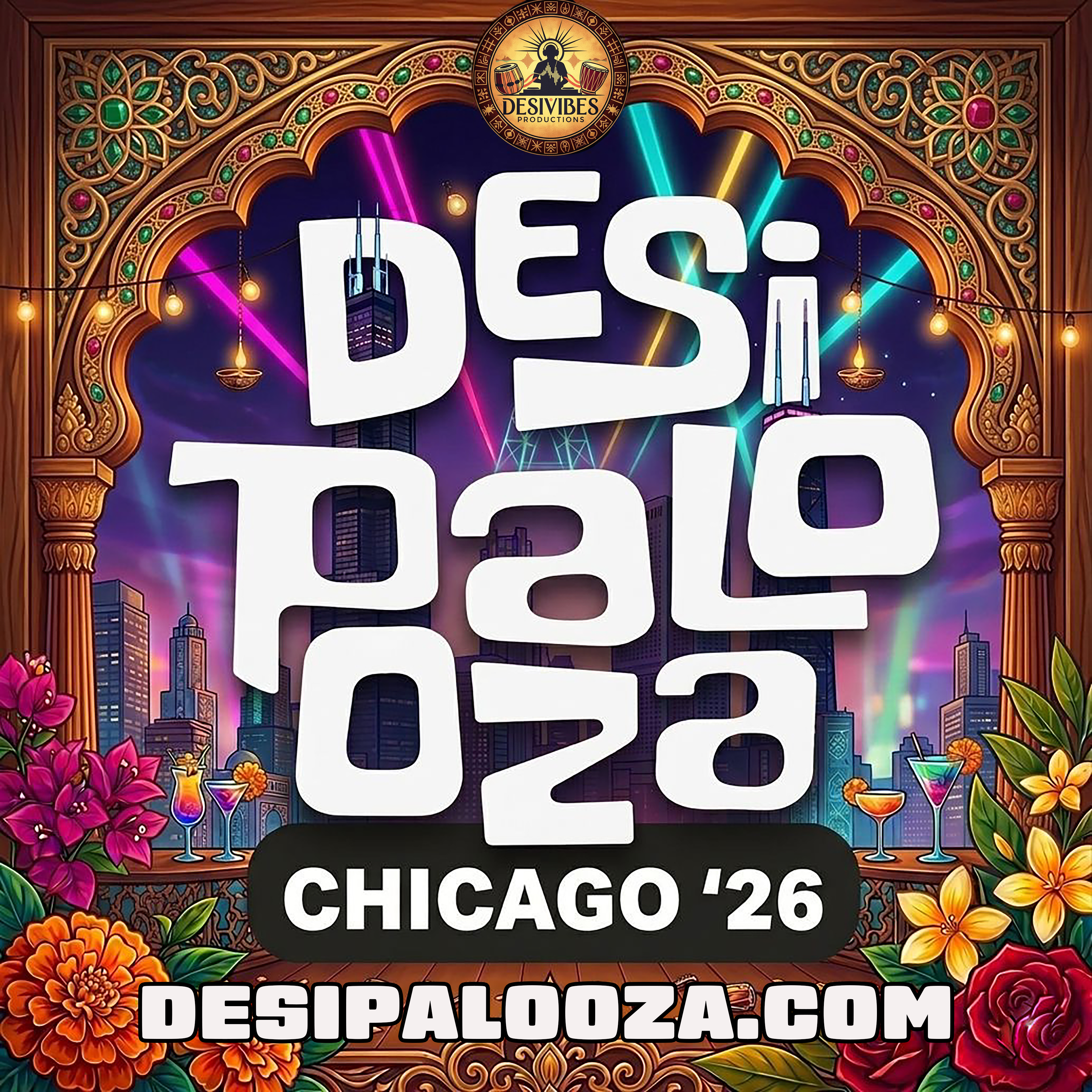 Desipalooza Logo Tee